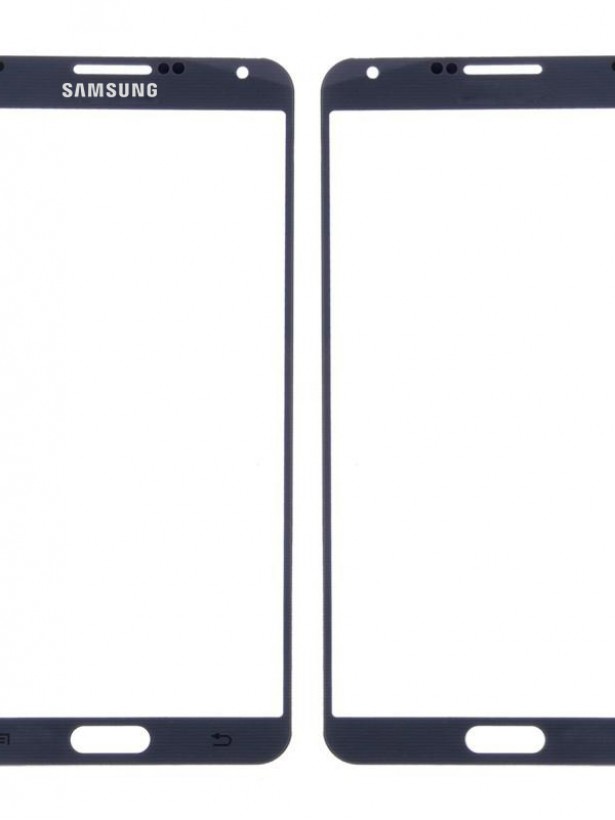 Samsung Galaxy Note 3 N9000 Ön Cam Dokunmatik Lensi - Mavi