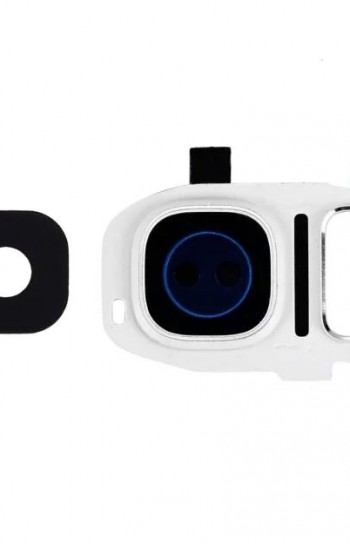 Samsung Galaxy S7 G930 Kamera Lensi Kamera Camı Çerçeveli - Gri&hellip;