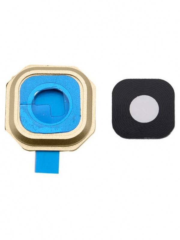 Samsung Galaxy A7 2016 Kamera Lensi Kamera Camı Çerçeveli - Gold&hellip;