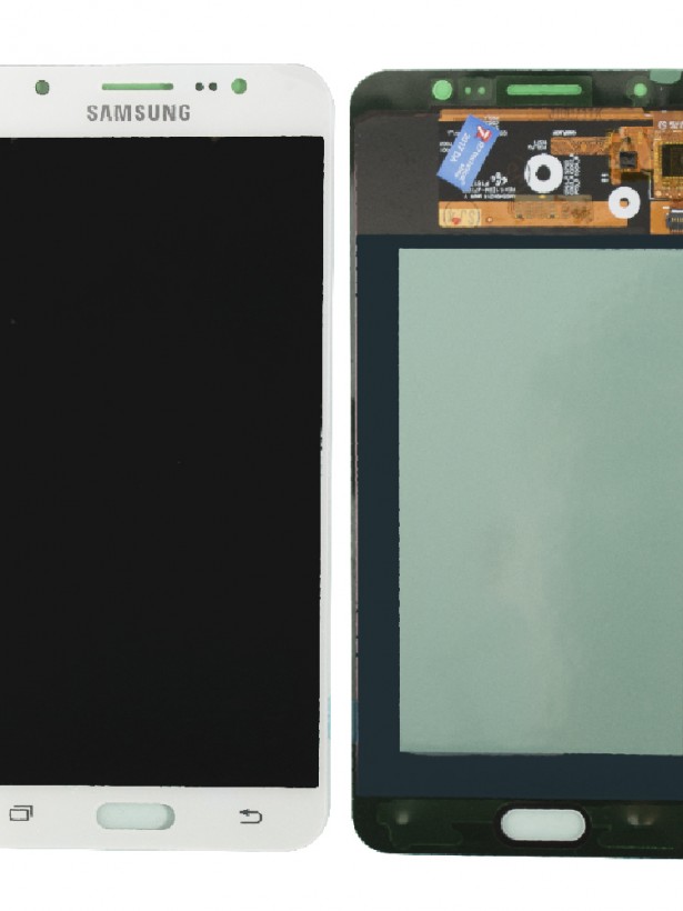 Samsung Galaxy J7 2016 J710 LCD Ekran Dokunmatik Oled Beyaz