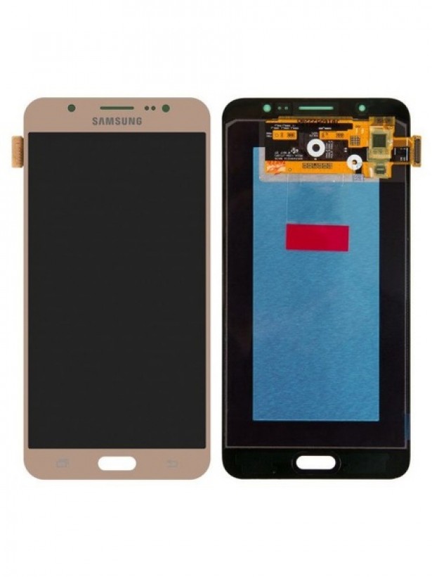 Samsung Galaxy J7 2016 J710 LCD Ekran Dokunmatik Oled Gold