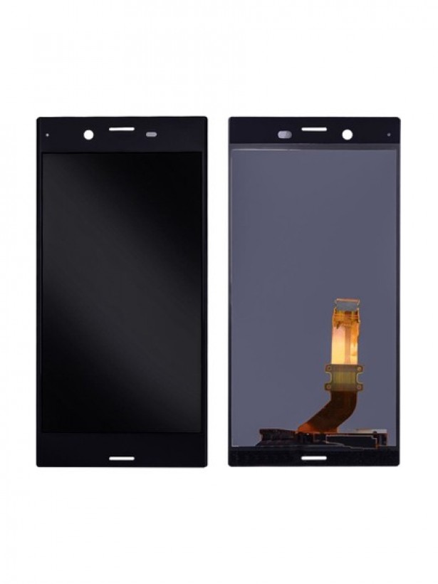 Sony Xperia XZ F8331 F8332 LCD Ekran Dokunmatik Çıtasız Siyah