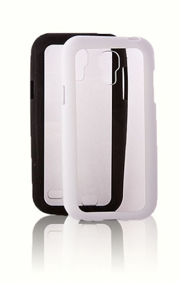 FitCase Samsung S4 Mini (I9190) Çerçeveli Soft Silikon Beyaz&hellip;