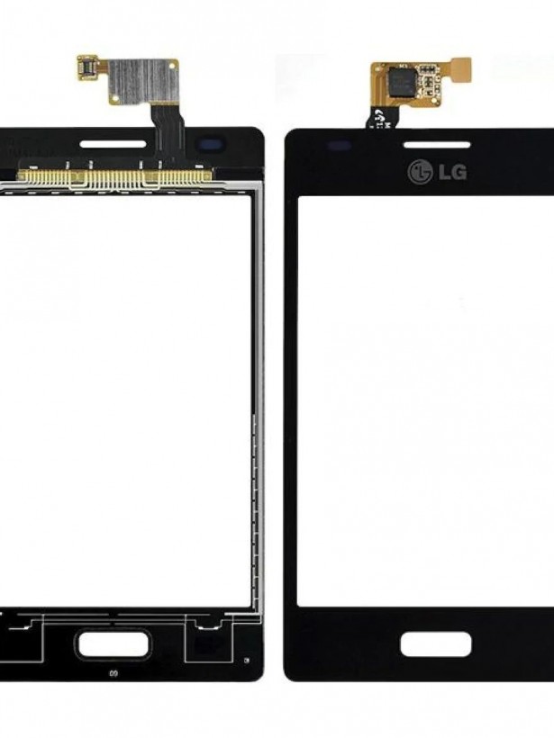 LG Optimus L5 E612 E610 Dokunmatik Ön Cam Orj - Siyah