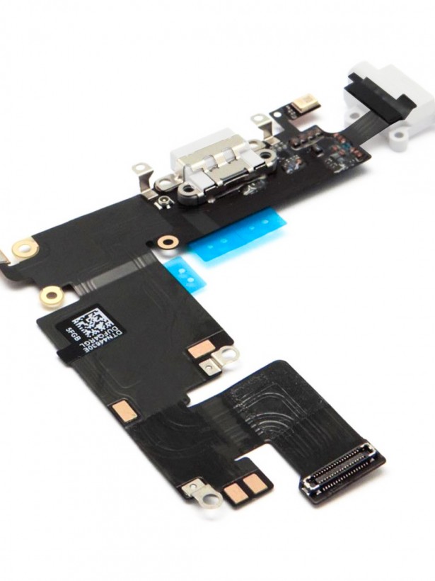 iPhone 6 Plus Şarj Soketi Kulaklık Soketi Mikrofon Filmi Beyaz