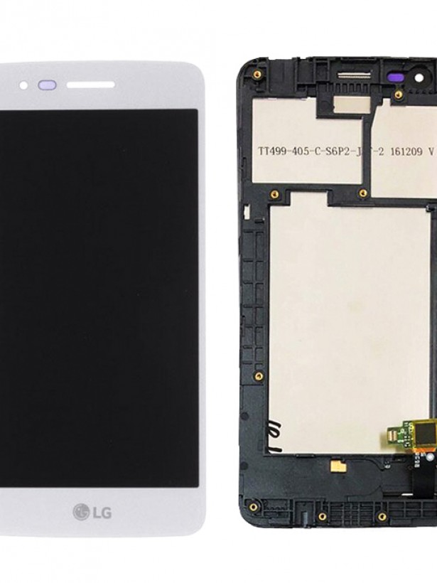 LG K8 2017 X240 LCD Ekran Dokunmatik Beyaz
