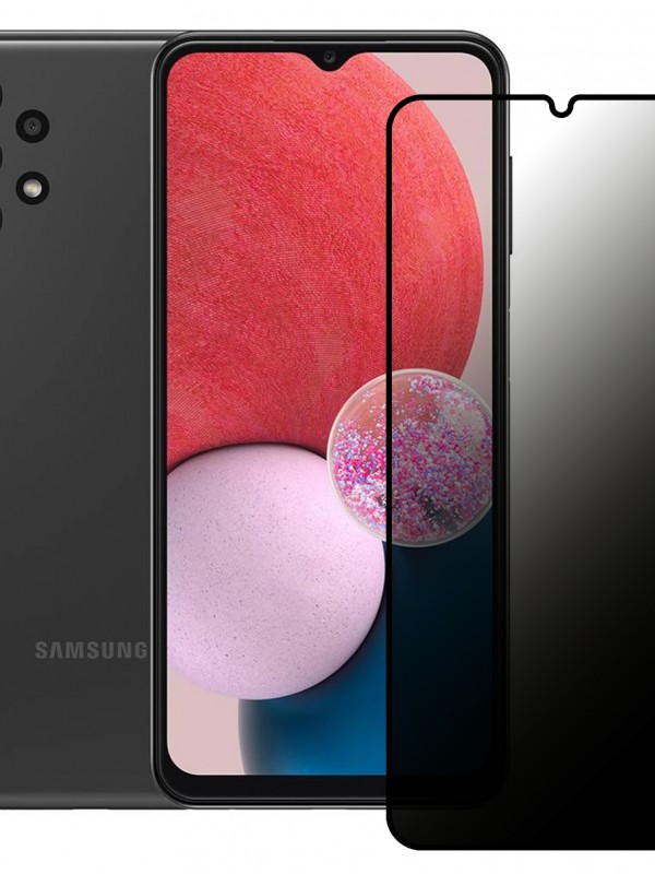 Samsung Galaxy A13 Hayalet Privacy Gizli Cam Ekran Koruyucu Siyah&hellip;
