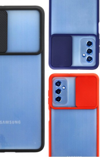 Samsung Galaxy M52 5G Kılıf Palm Kamera Koruma Kapaklı Silikon&hellip;