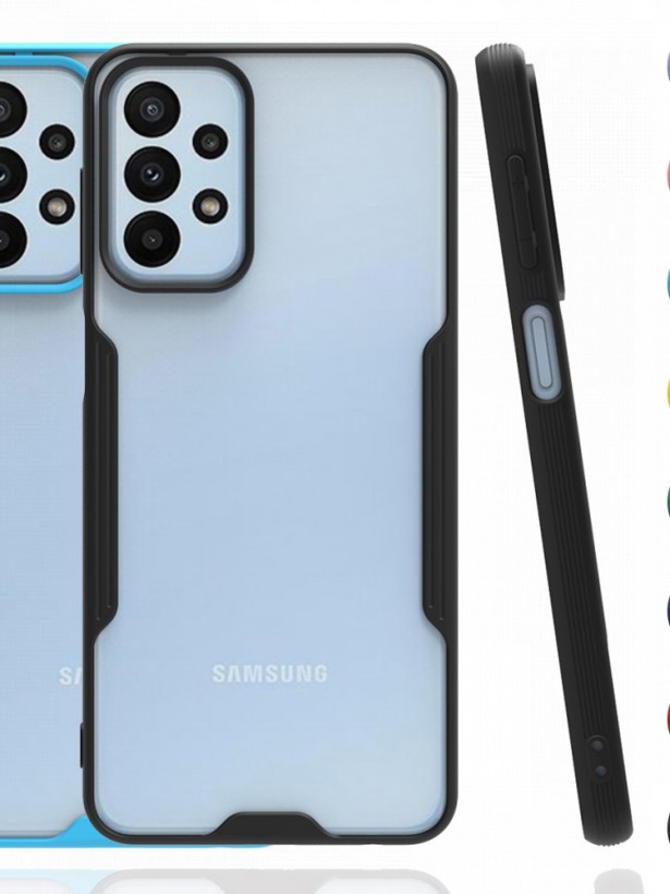 Samsung Galaxy A23 Kılıf Platin Matte Silikon Arka Kapak