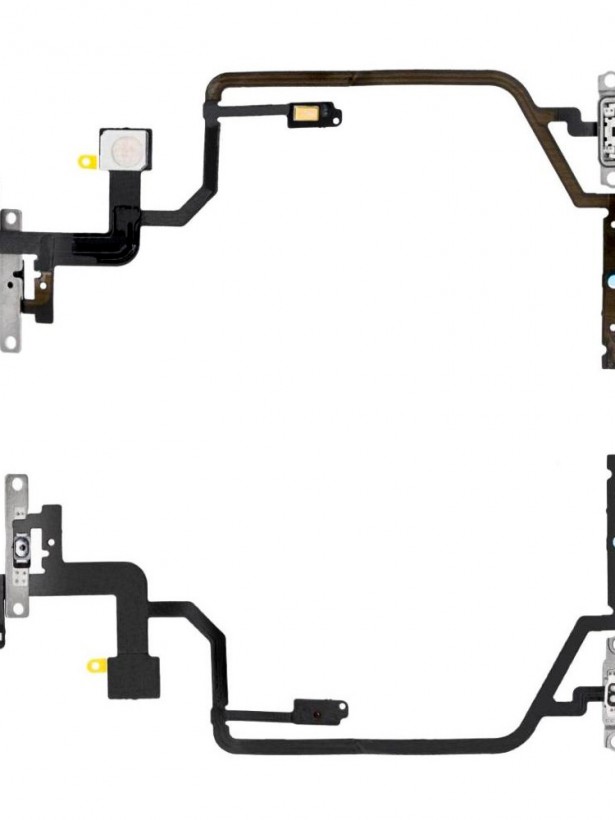 iPhone XR On Off Power Yan Ses Tuş Film Volume Flex