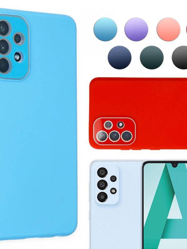 FitCase Samsung Galaxy A33 5G Glass Kamera Korumalı Lansman Sili&hellip;