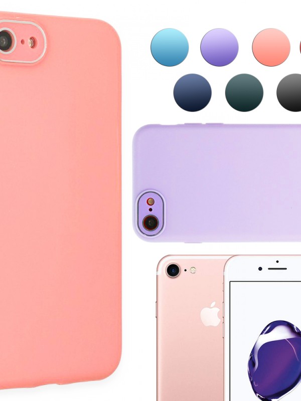 FitCase iPhone 7 / 8 Glass Kamera Korumalı Lansman Silikon Kapak&hellip;