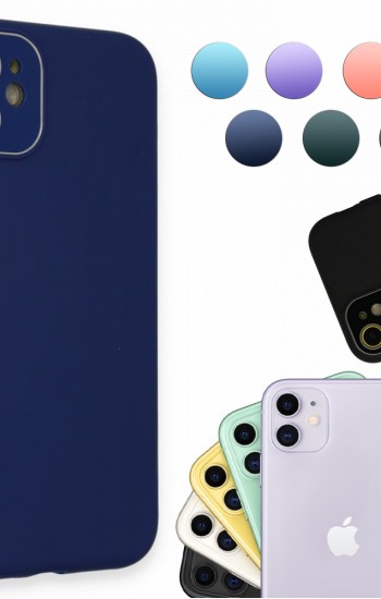 FitCase iPhone 11 Glass Kamera Korumalı Lansman Silikon Kapak&hellip;