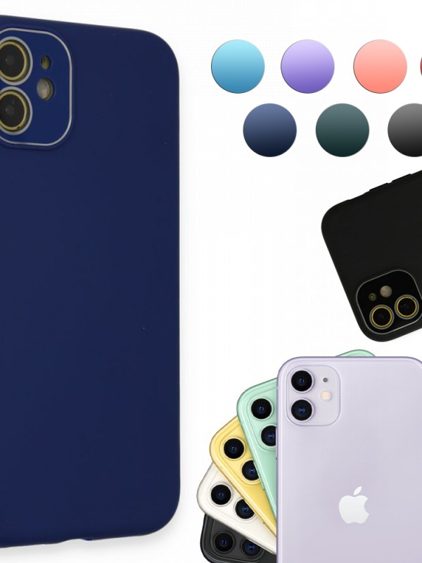 FitCase iPhone 11 Glass Kamera Korumalı Lansman Silikon Kapak&hellip;