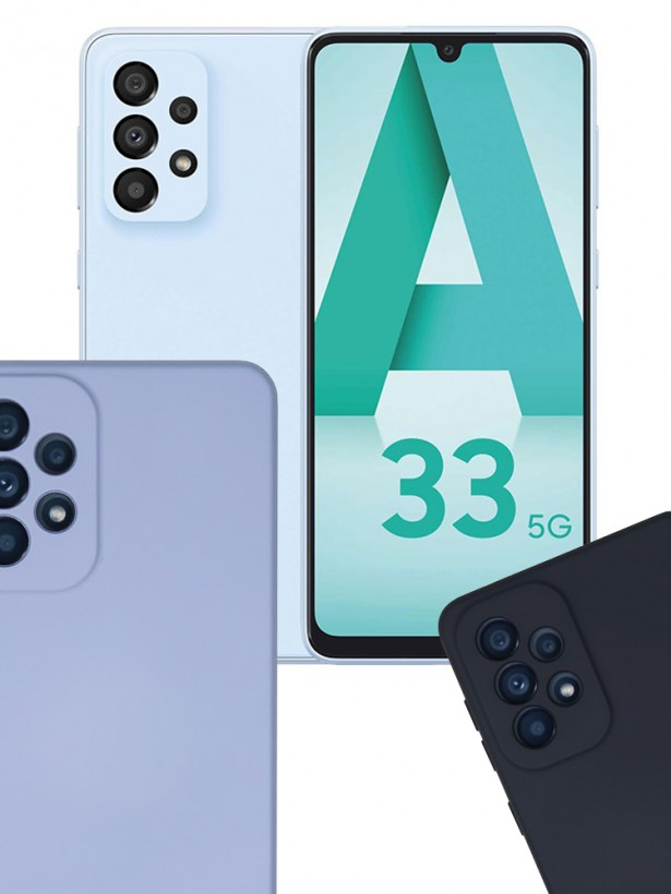 Samsung Galaxy A33 5G Kılıf Kamera Korumalı Lansman Silikon Kapak