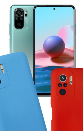 Xiaomi Redmi Note 10 / Note 10s Kılıf Kamera Korumalı Lansman Silikon K&hellip;