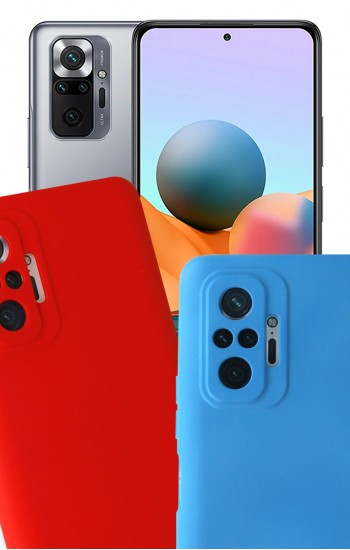 Xiaomi Redmi Note 10 Pro Kılıf Kamera Korumalı Lansman Silikon Kapak&hellip;