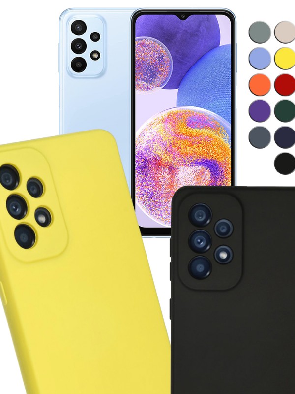 Samsung Galaxy A23 (A235) Kılıf Kamera Korumalı Lansman Siliko&hellip;