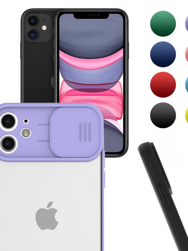 iPhone 11 Kılıf Kamera Koruma Kapaklı Platin Matte Silikon Ark&hellip;