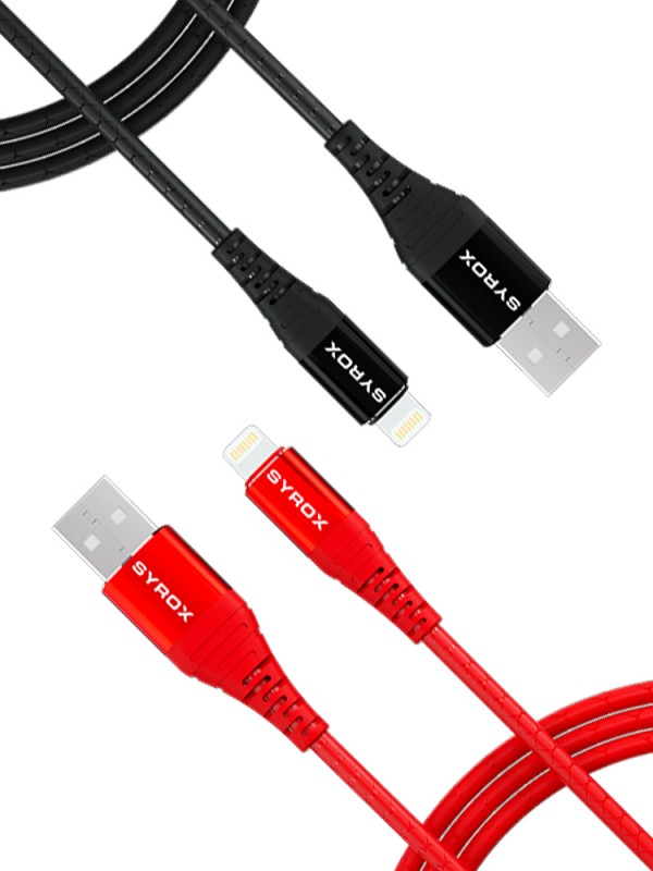 Syrox C88 Lightning USB Metal Data/Şarj Kablosu 2.0A 1mt&hellip;