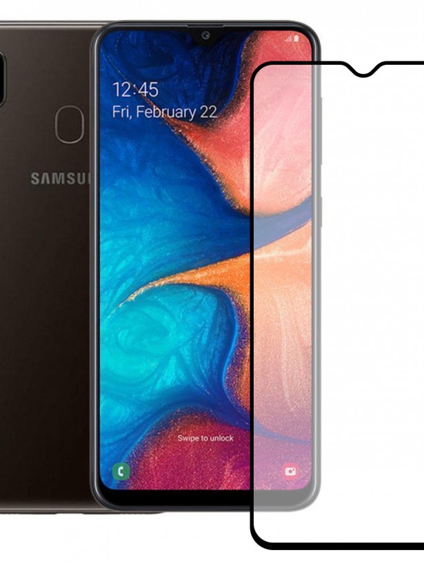 Bufalo Samsung Galaxy A20 / M30 Ekran Koruyucu Seramik Nano 9D Tam Kaplama