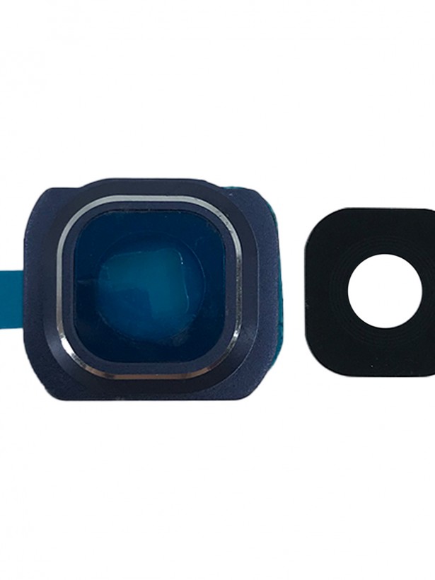 Samsung Galaxy S6 G920 Kamera Lensi Kamera Camı - Mavi