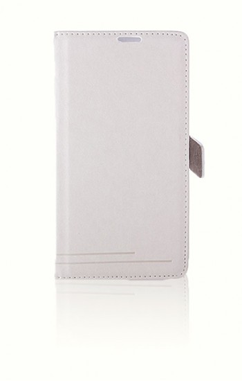 Asus Zenfone 6 Dikişli Cüzdanlı ve Standlı Kılıf Beyaz&hellip;