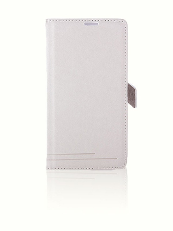 Asus Zenfone 6 Dikişli Cüzdanlı ve Standlı Kılıf Beyaz&hellip;