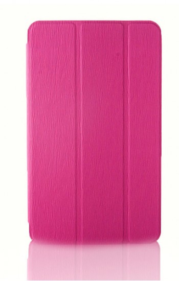 Samsung Galaxy Tab 4 T330 8" Katlanır Standlı Kılıf Pembe&hellip;