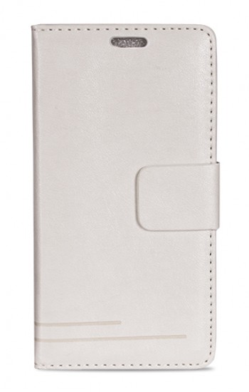 Vestel Venus 5.0V Dikişli Cüzdanlı ve Standlı Kılıf Beyaz&hellip;