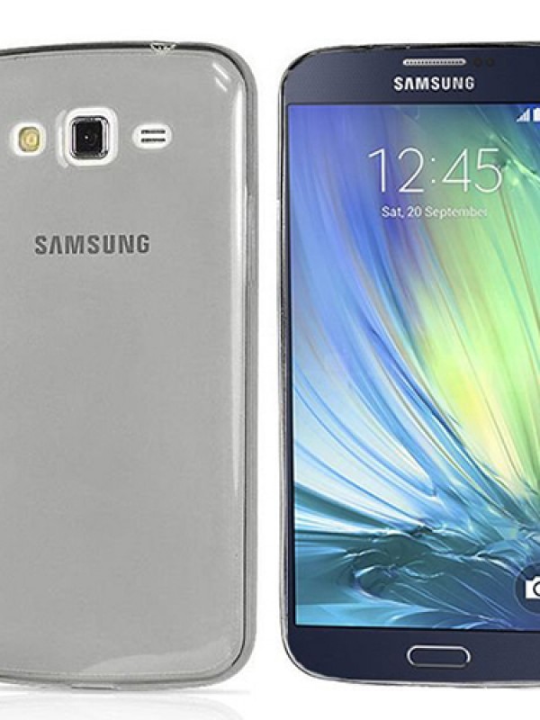 Samsung Galaxy A5 (A500) Kılıf Soft Silikon Şeffaf-Siyah Arka Kapak&hellip;