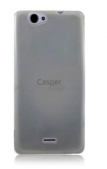 Casper VIA V5 Kılıf Soft Silikon Şeffaf-Siyah Arka Kapak&hellip;