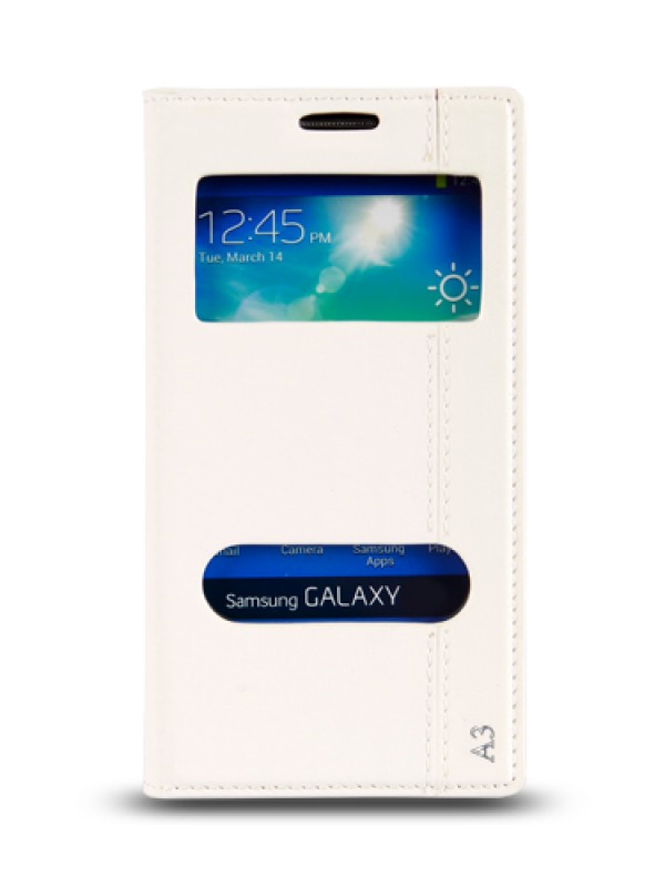 Samsung Galaxy A3 (A300) Gizli Mıknatıslı Pencereli Magnum Kı&hellip;
