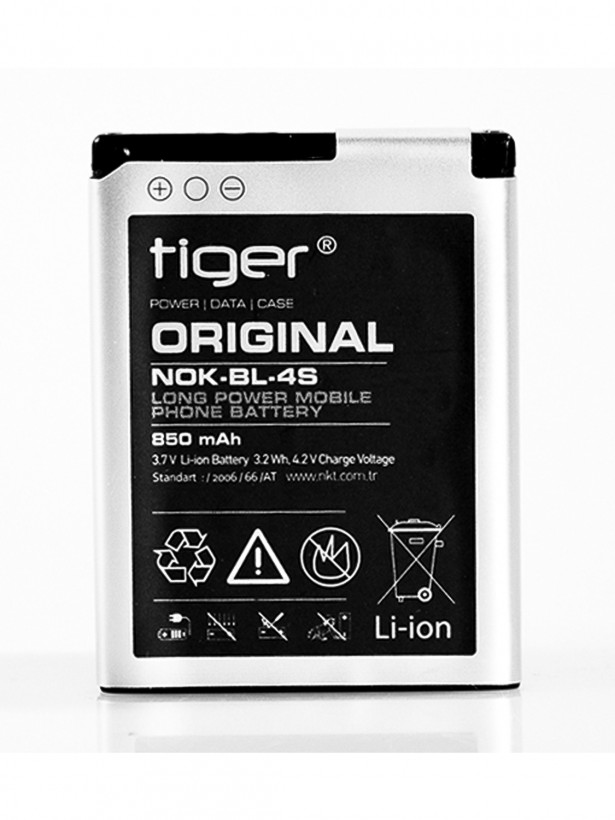 Tiger Nokia BL-4S Batarya 850 mAh