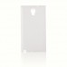 Samsung Note 3 Neo N7500 Dikişli Yan Kapaklı TPU Kılıf Beyaz