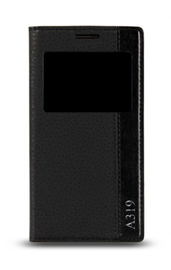 Lenovo A319 Gizli Mıknatıslı Pencereli Magnum Kılıf Siyah&hellip;