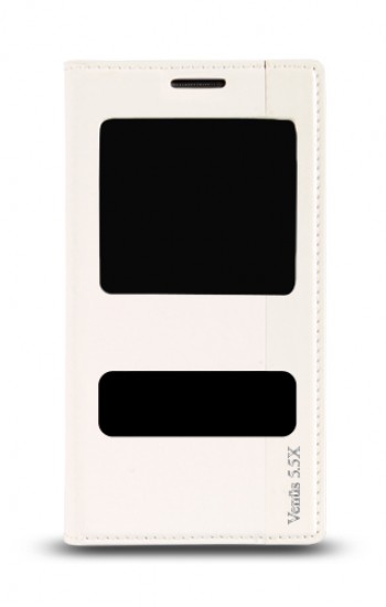 Vestel Venus 5.5X Gizli Mıknatıslı Pencereli Magnum Kılıf Beyaz&hellip;